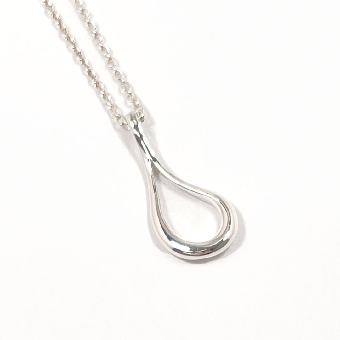 【日本直购 9成新美品】蒂芙尼 TIFFANY&Co. 项链 坠饰 Open Teardrop Elsa Peretti - 项链 - 纯银 银色