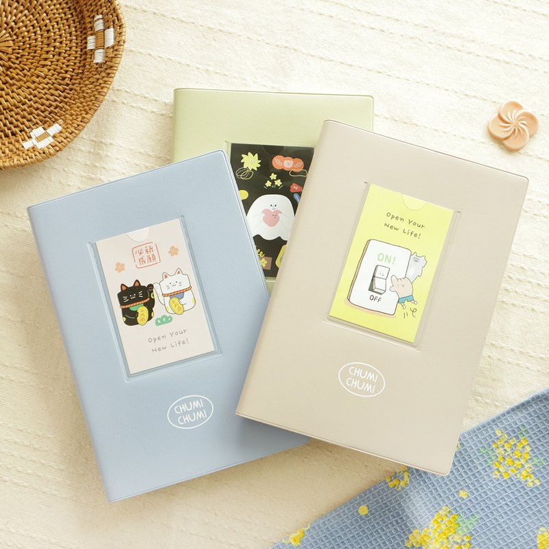 促咪促咪/ /2026胶皮32K图文日志手帐(3色) SDM-300 | 跨年手帐 - 笔记本/手帐 - 纸 