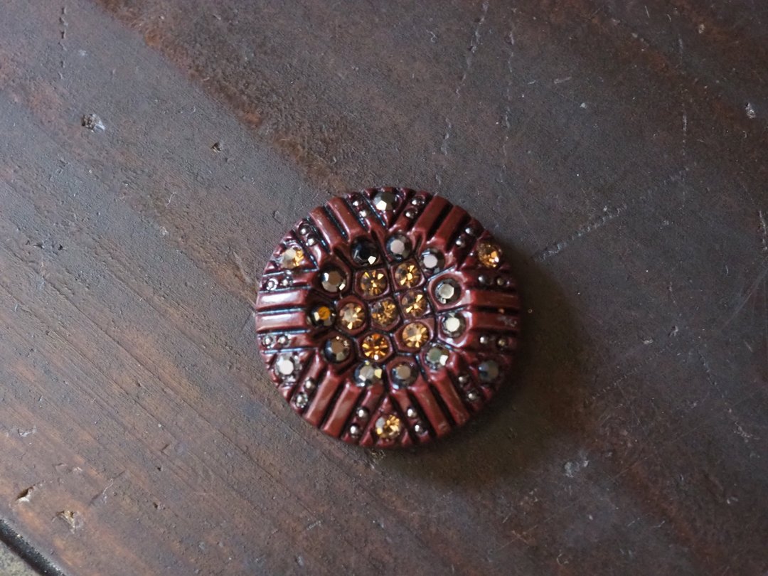 后孔25mm 1个按钮 - 其他 - 其他材质 咖啡色