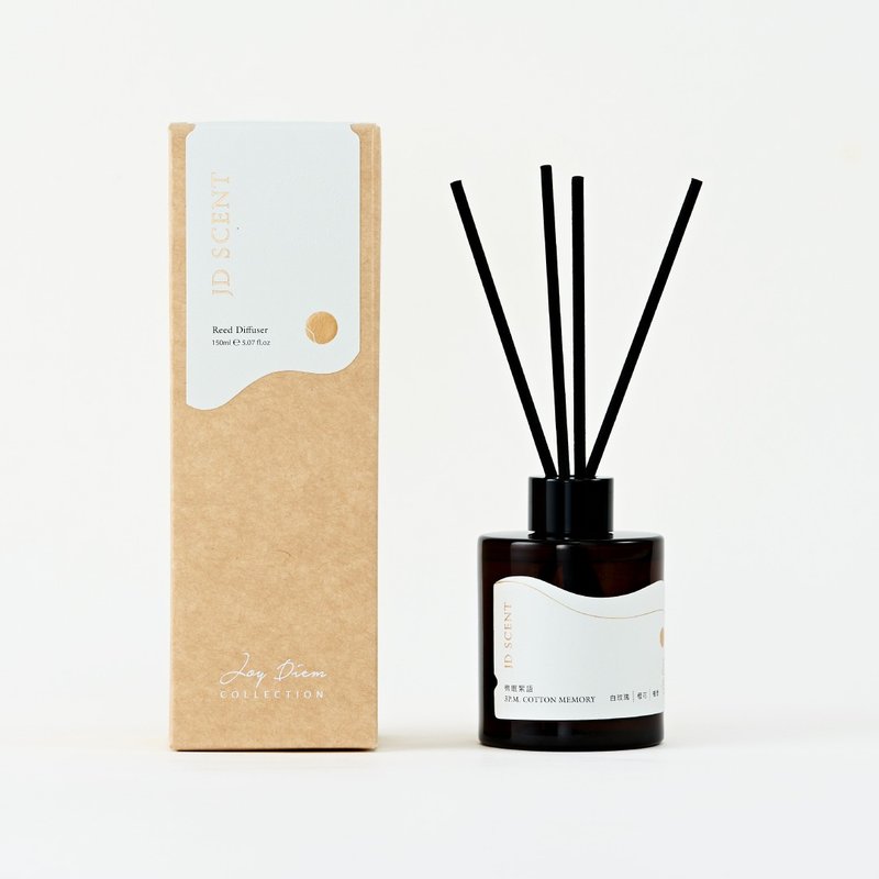 【JD SCENT】3 P.M. 棉眠絮语 COTTON MEMORY 120ml 空间扩香 - 香薰/精油/线香 - 玻璃 