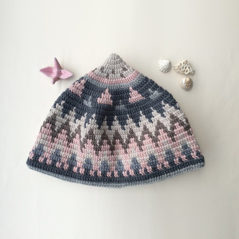 订制品 - 北欧精灵帽/毛帽(此款无盖耳) - 帽子 - 羊毛 