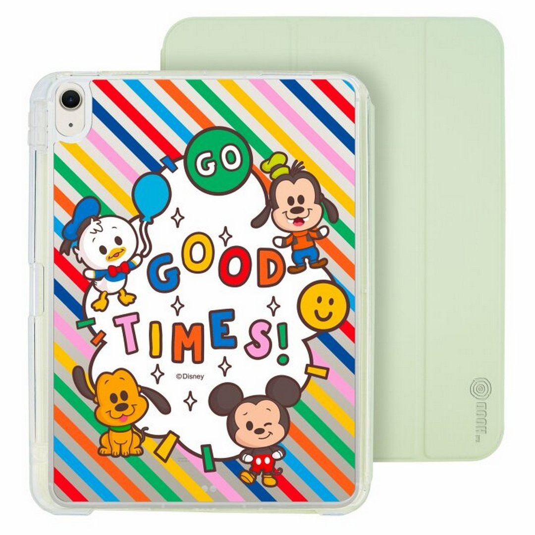 迪士尼美好时光iPad Air 11/pro13可拆式防摔透明笔槽折套ipad - 平板/电脑保护壳 - 塑料 多色
