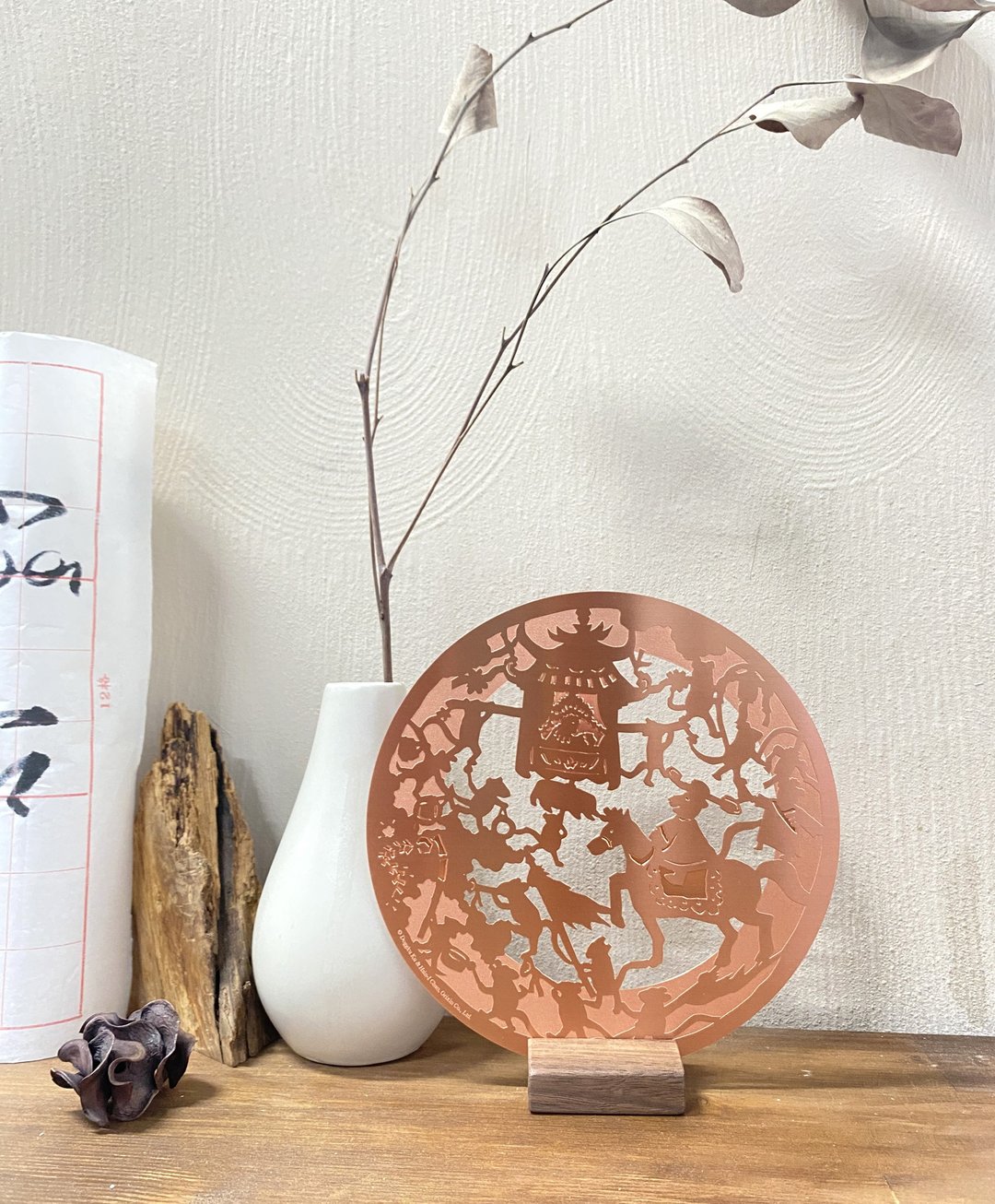 老鼠娶亲―金属剪花珍藏组/剪纸春联/喜气摆饰 - 红包/春联 - 铜/黄铜 