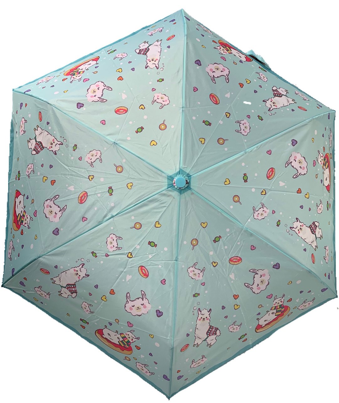 草泥马防太阳防风收缩雨伞 - 其他 - 聚酯纤维 绿色
