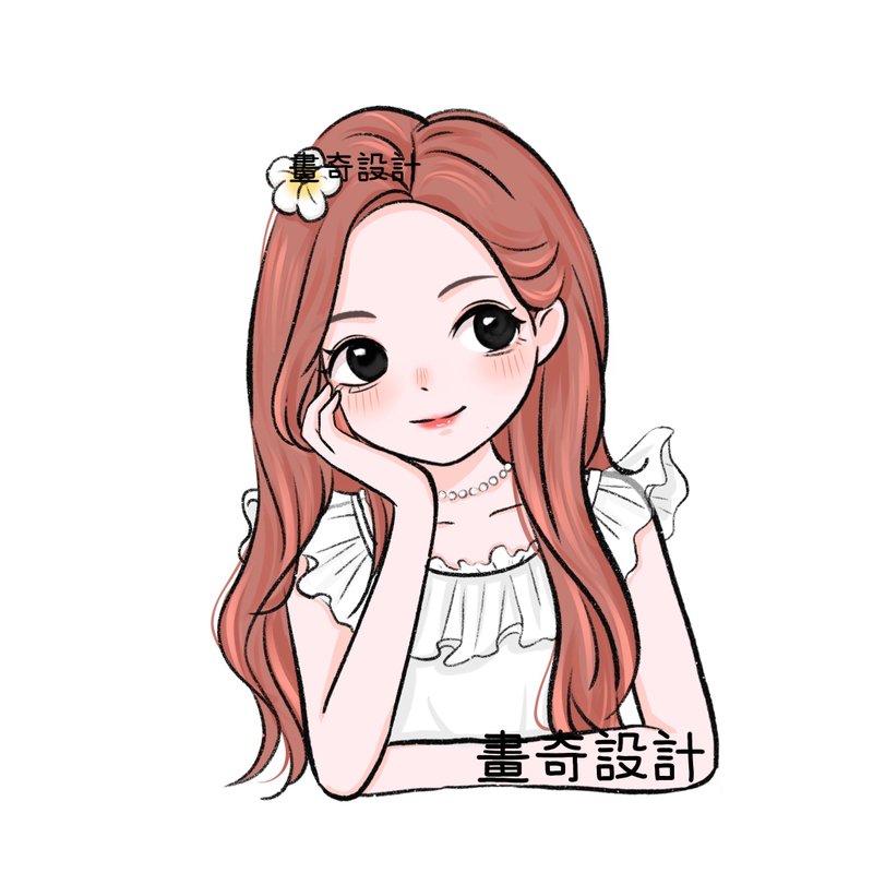 似颜绘 定制化 人像画 Q版人像 全家福 手绘 应援设计 人像绘制 - 订制画像 - 其他材质 