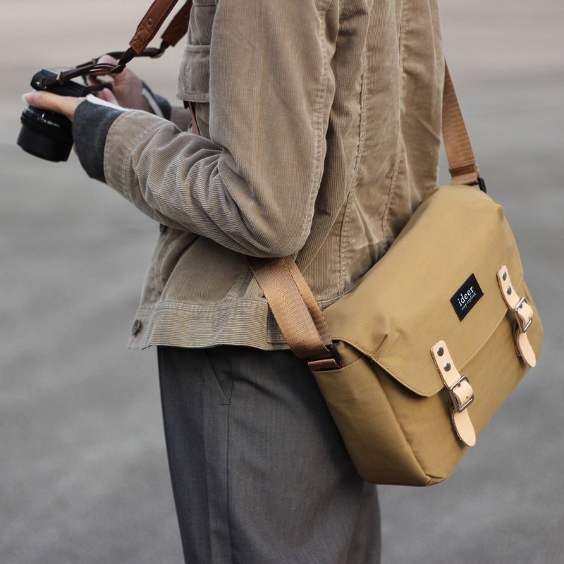 【季节特价】 HUNTER系列 190 卡其色防泼水尼龙单镜反光相机袋 - 相机包/相机袋 - 其他材质 卡其色