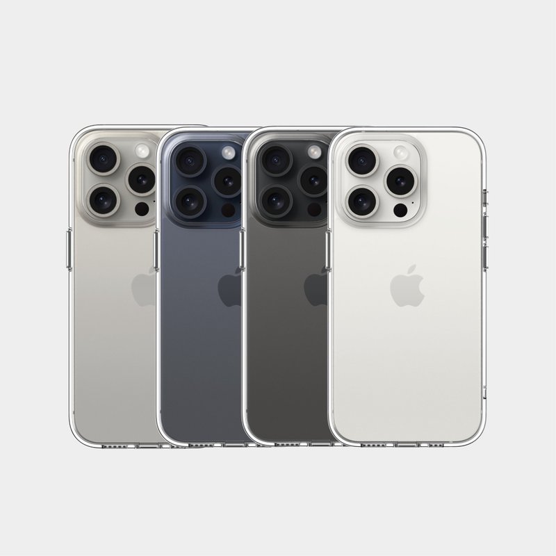 【UNIU】EÜV Pro 变色透明壳 iPhone15/Pro/Max - 手机壳/手机套 - 塑料 