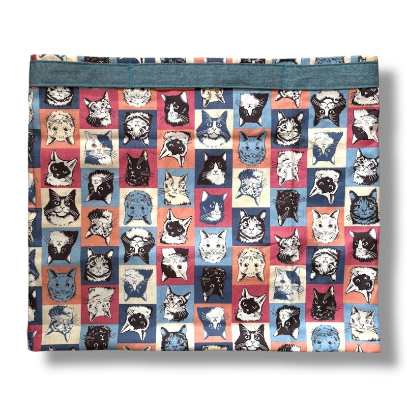 Big Handcarry Shopping Bag - 手拿包 - 棉．麻 多色