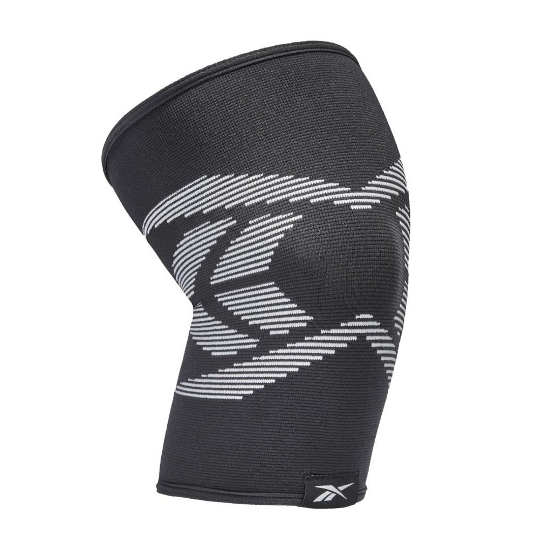 【Reebok】Knee Support 透气运动护膝 - Black/Grey (单入组) - 运动/健身用品 - 尼龙 黑色