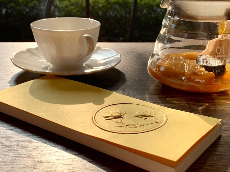 素衣手执本_银杏黄/盒装组(花开富贵、年年有余)手帐、笔记本 - 笔记本/手帐 - 纸 黄色