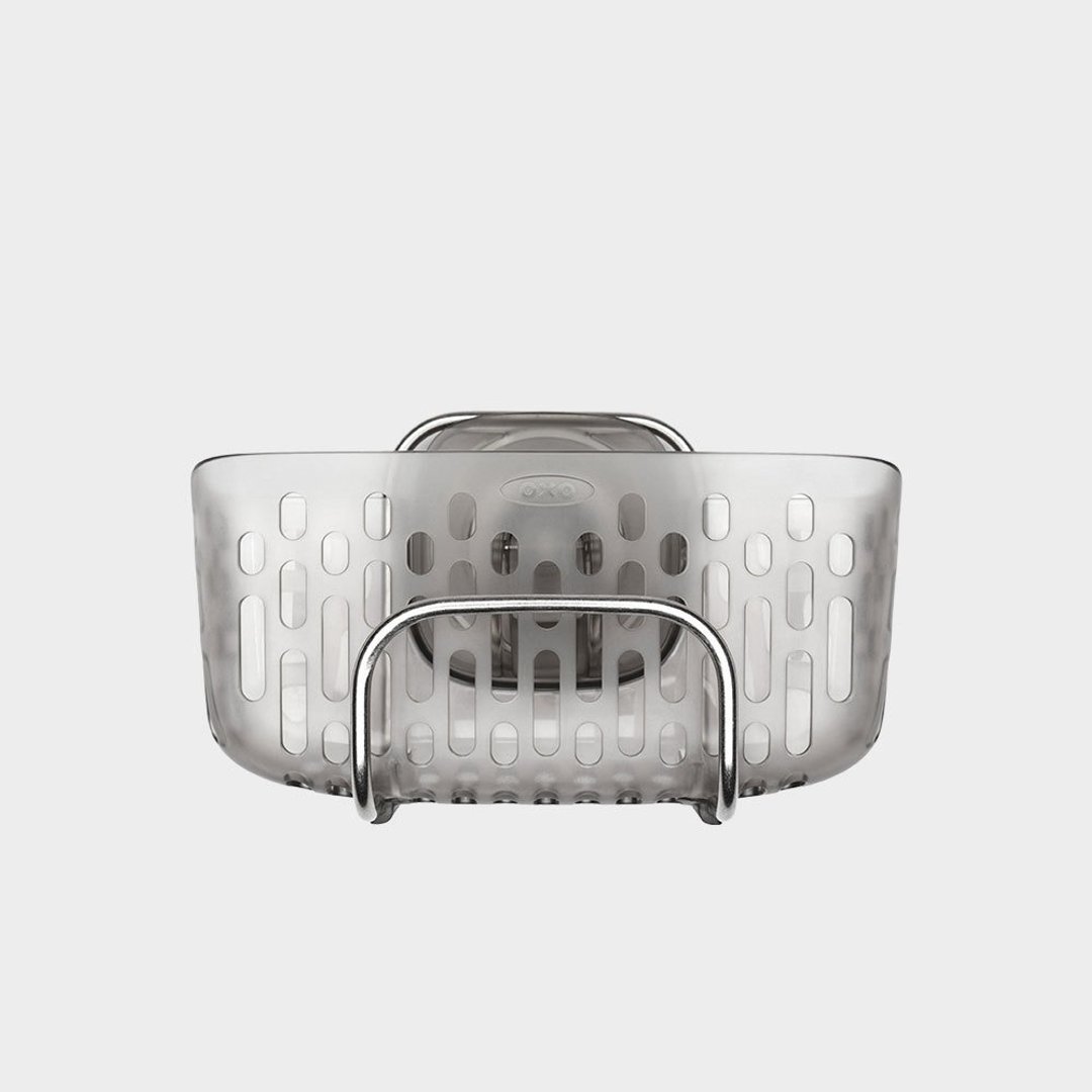 【新品】OXO 吸盘置物架 - 置物架/篮子 - 不锈钢 灰色