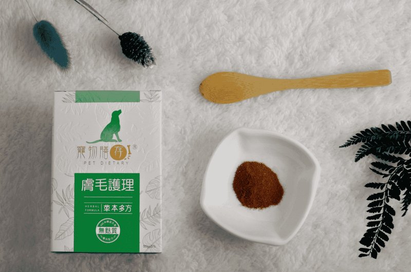 犬专属保健-肤毛护理.毛发亮丽 - 狗罐头/鲜食 - 塑料 绿色