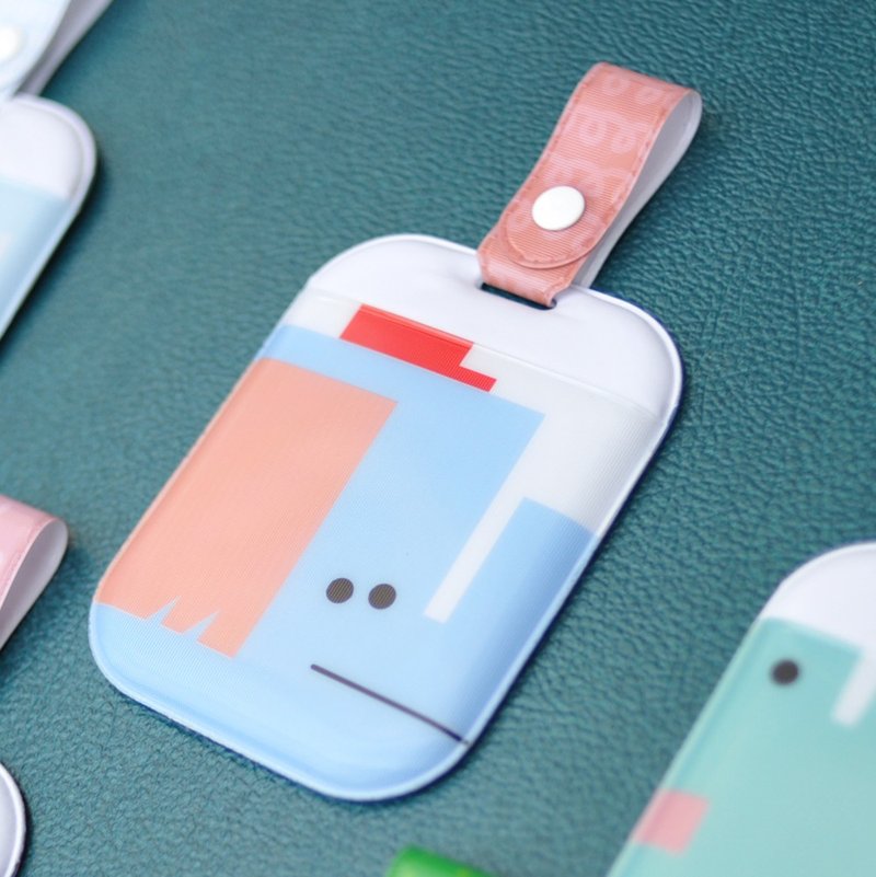 动物方块票卡夹_迷路象 - 证件套/卡套 - 塑料 多色