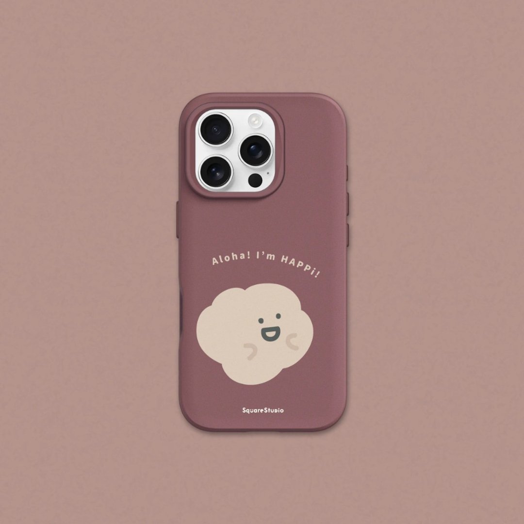 SolidX强化吸震缓冲防摔手机壳∣方坊系列/乐乐登场 for iPhone - 手机壳/手机套 - 塑料 多色