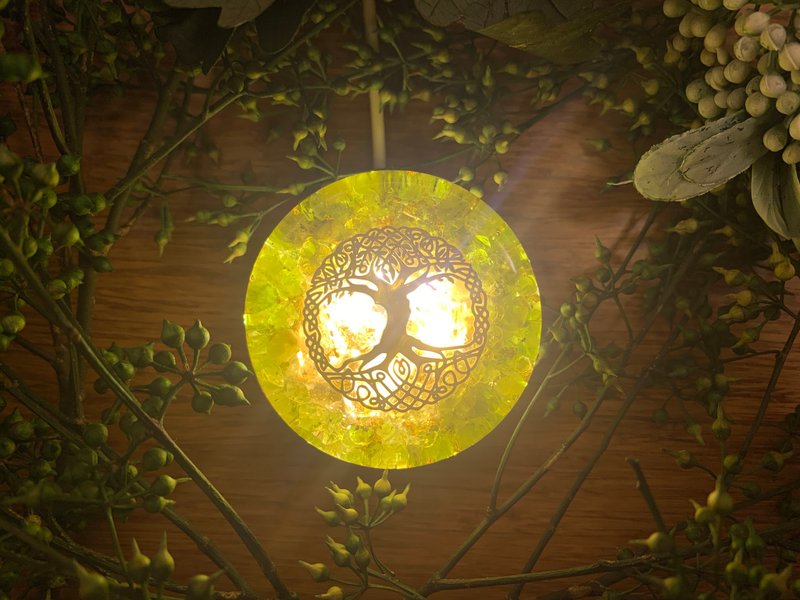 随身守护-丰盛之树圆奥根 - 灯具/灯饰 - 半宝石 