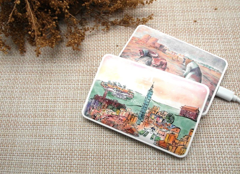 JB-文创行动电源6400mah - 充电宝/传输线 - 其他材质 蓝色