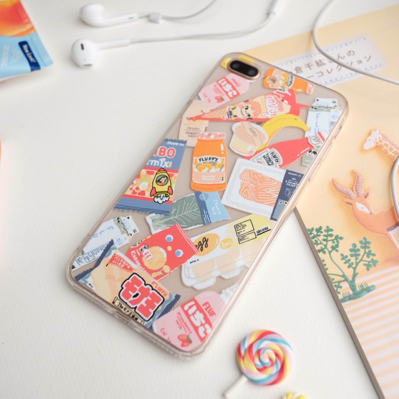 Mobile Case: All Snack - 手机壳/手机套 - 硅胶 多色