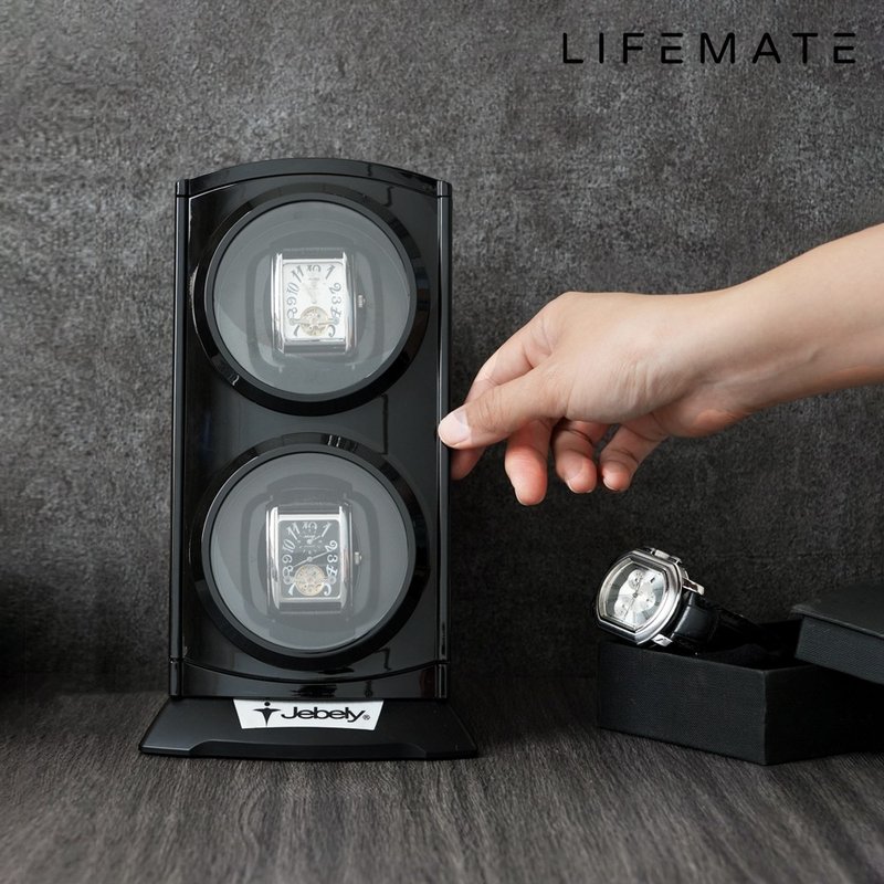 【LIFEMATE】Jebely | 机械手表自动上链盒 JBW015 - 男表/中性表 - 塑料 黑色