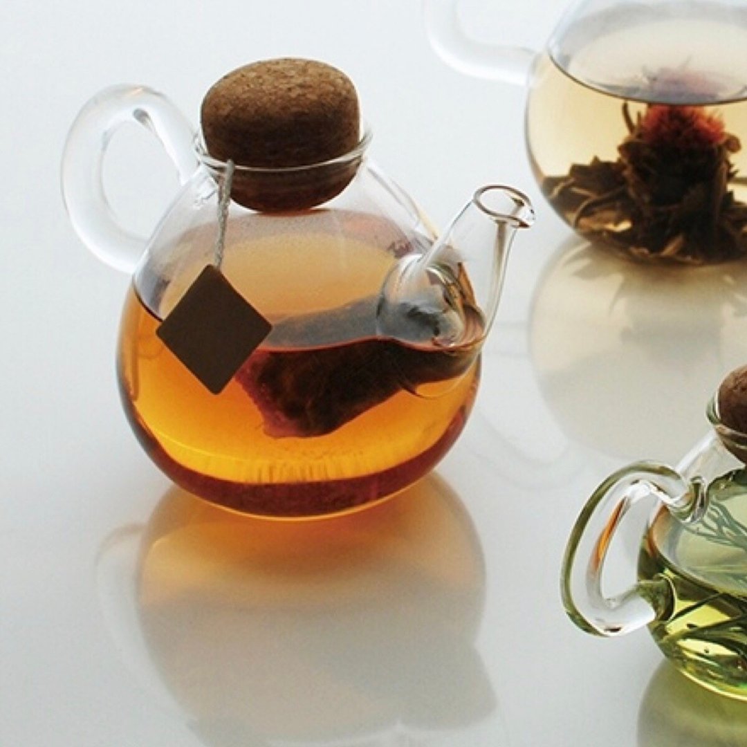 日本KINTO PLUMP 玻璃壶 150ml / 450ml - 茶具/茶杯 - 玻璃 透明