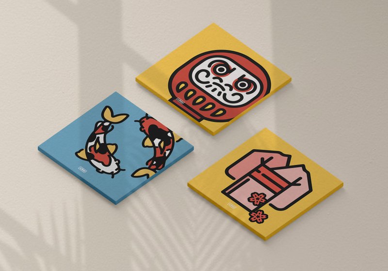 【无框画】日式 | 家居生活、挂画、生日礼物、布置 - 海报/装饰画/版画 - 纸 