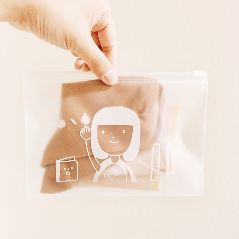 右手超人的文具好朋友夹链袋 - 文件夹/资料夹 - 塑料 透明