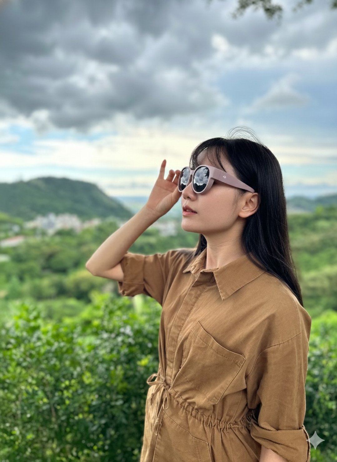 轻量偏光套镜 太阳眼镜 - 墨镜 - 塑料 多色