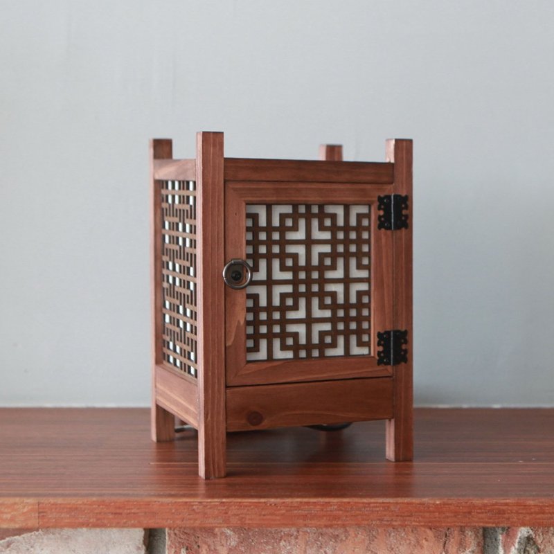 韩国传统氛围灯-小wanjasal - 灯具/灯饰 - 木头 咖啡色