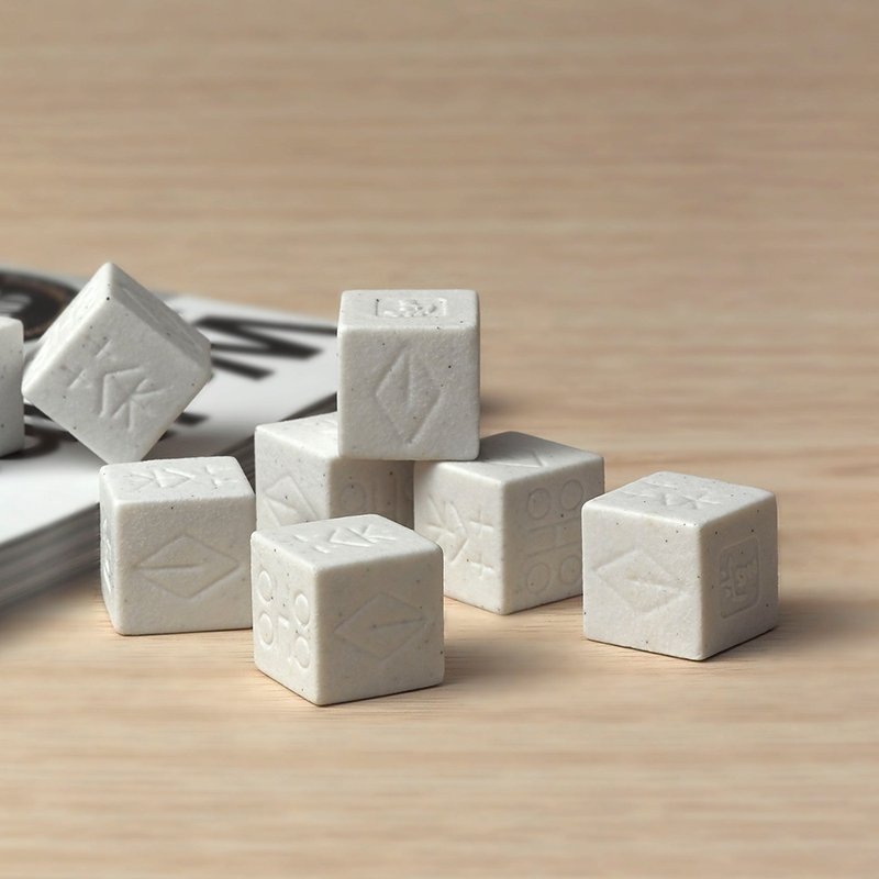 不二堂│白色岩矿保冷冰石 (八入组) - 其他 - 其他材质 白色