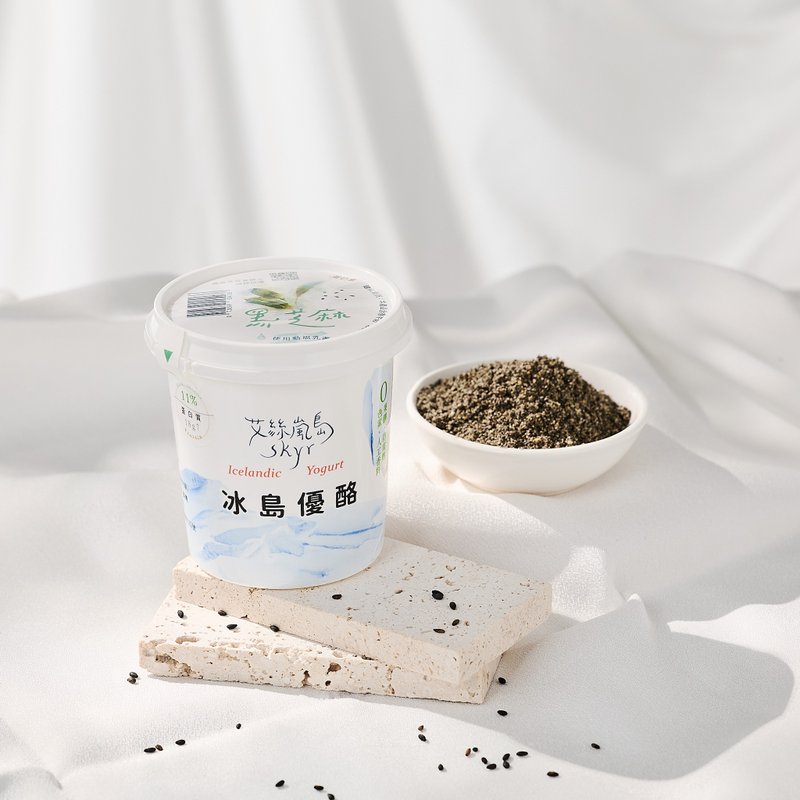 独享杯170g 黑芝麻Skyr │ 蛋奶素 - 酸奶/优酪乳 - 其他材质 