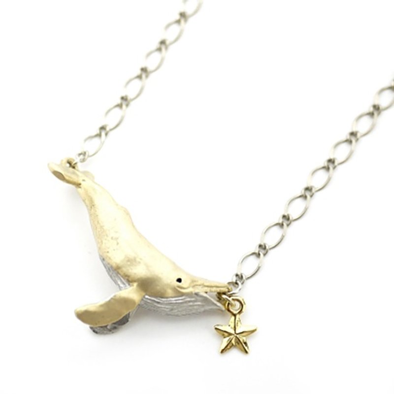 Swimming Claris Mariana Claris / Necklace NE313 - 项链 - 其他金属 金色