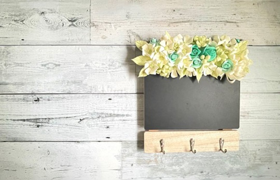 [Clay Art] eternal flower * Arrangement of message boards colored with clay flowers - 摆饰 - 陶 