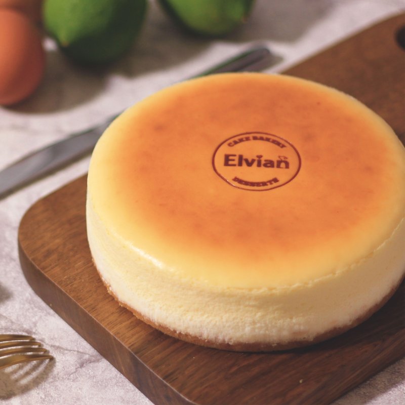 艾薇恩【奶酪蛋糕】原味奶酪 Original Cheese Cake - 蛋糕/甜点 - 新鲜食材 橘色