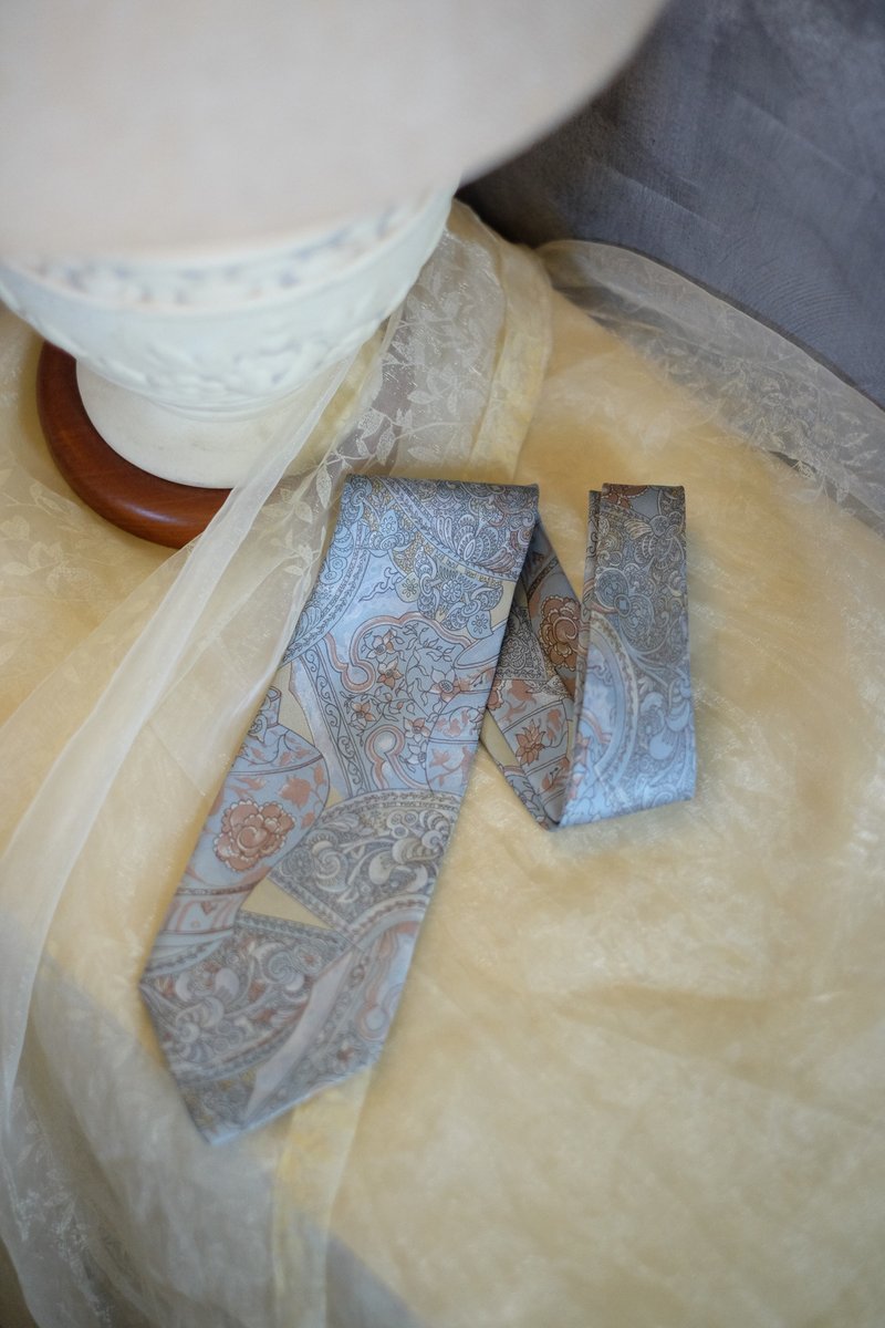 Vintage Pierre Balmain Necktie - 领带/领带夹 - 丝．绢 