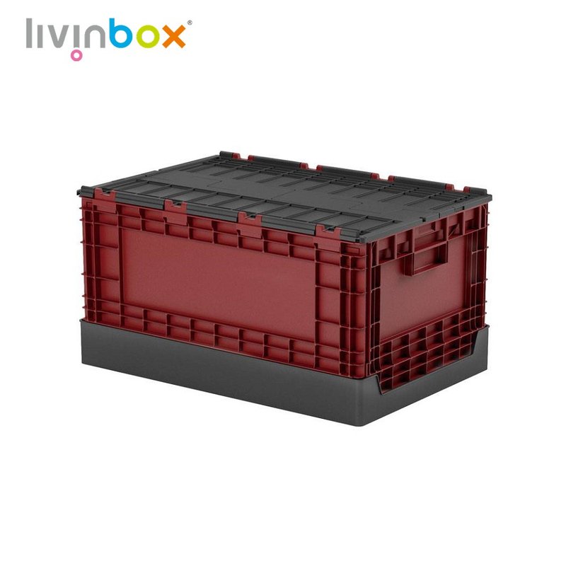 livinbox 树德 FB-6040L 掀盖折叠物流箱 - 收纳用品 - 塑料 白色