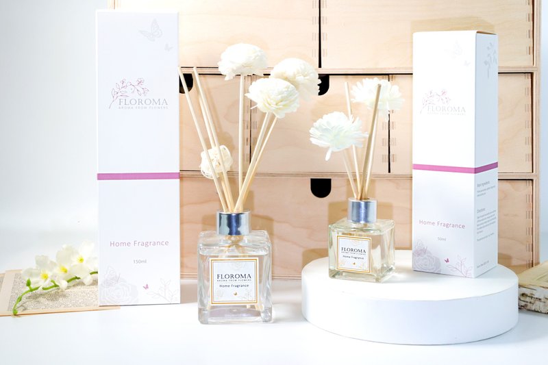 百合花 Lily  室内扩香瓶  Home Diffuser - 香薰/精油/线香 - 其他材质 白色