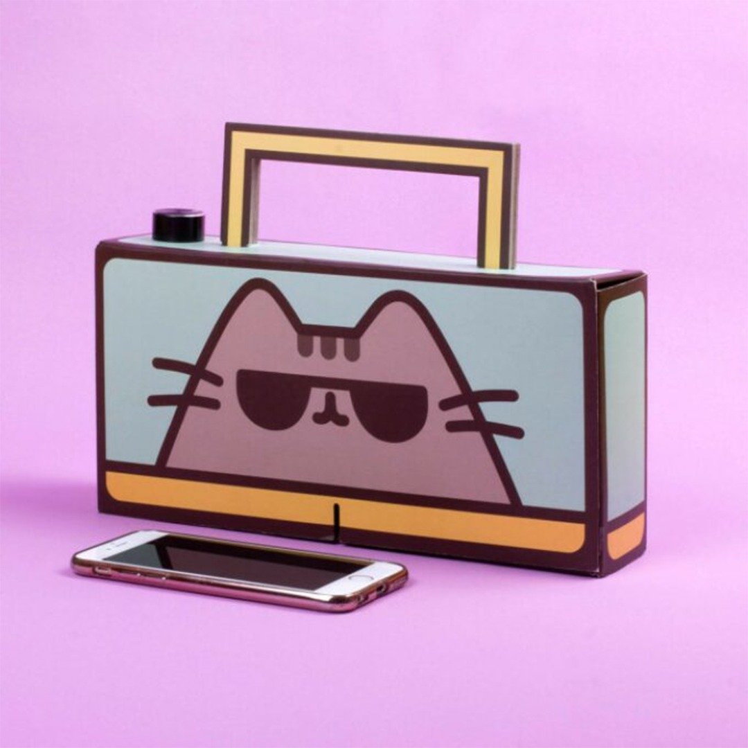 【胖吉猫】一起动手作DIY音箱/Pusheen - 其他小家电 - 纸 多色