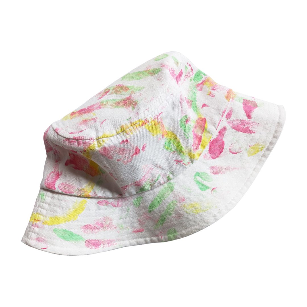 hand printed hat - 帽子 - 棉．麻 