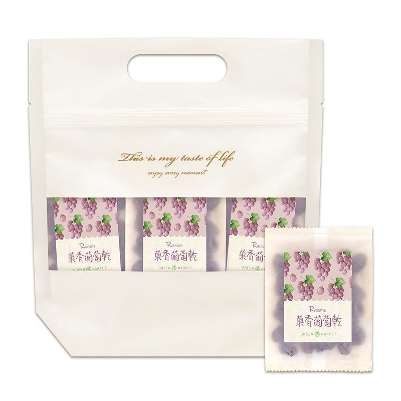 【菓青市集】菓香无籽葡萄干-随身点心袋 - 水果干 - 其他材质 