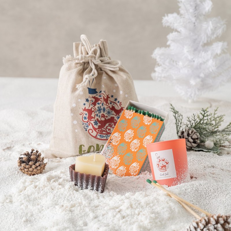 【交换礼物】Vana Candles 圣诞快乐神秘礼袋-蓝色铃铛 - 蜡烛/烛台 - 蜡 蓝色