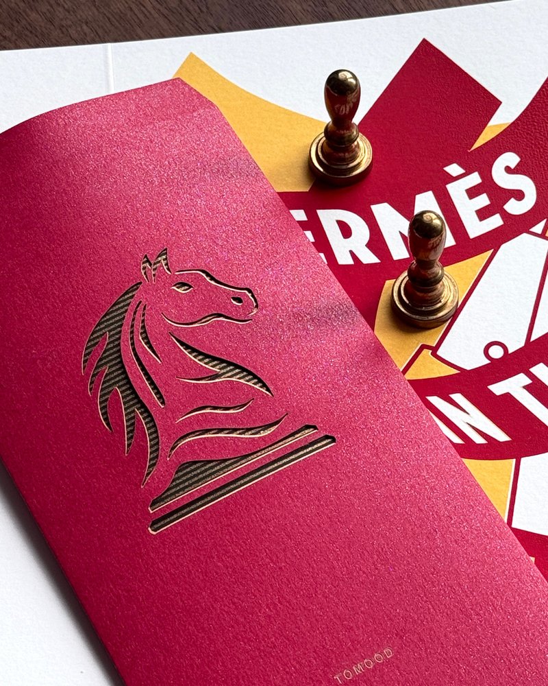 马年棋逢对手_ 创意红包袋 马年红包袋 -1入/组 - 红包/春联 - 纸 红色