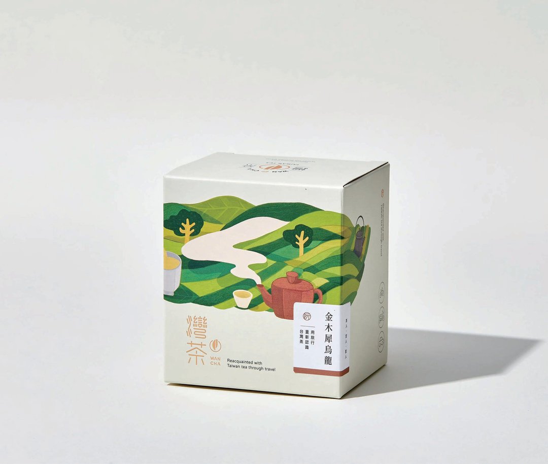 【金木犀乌龙】黄金桂花乌龙 - 茶 - 纸 