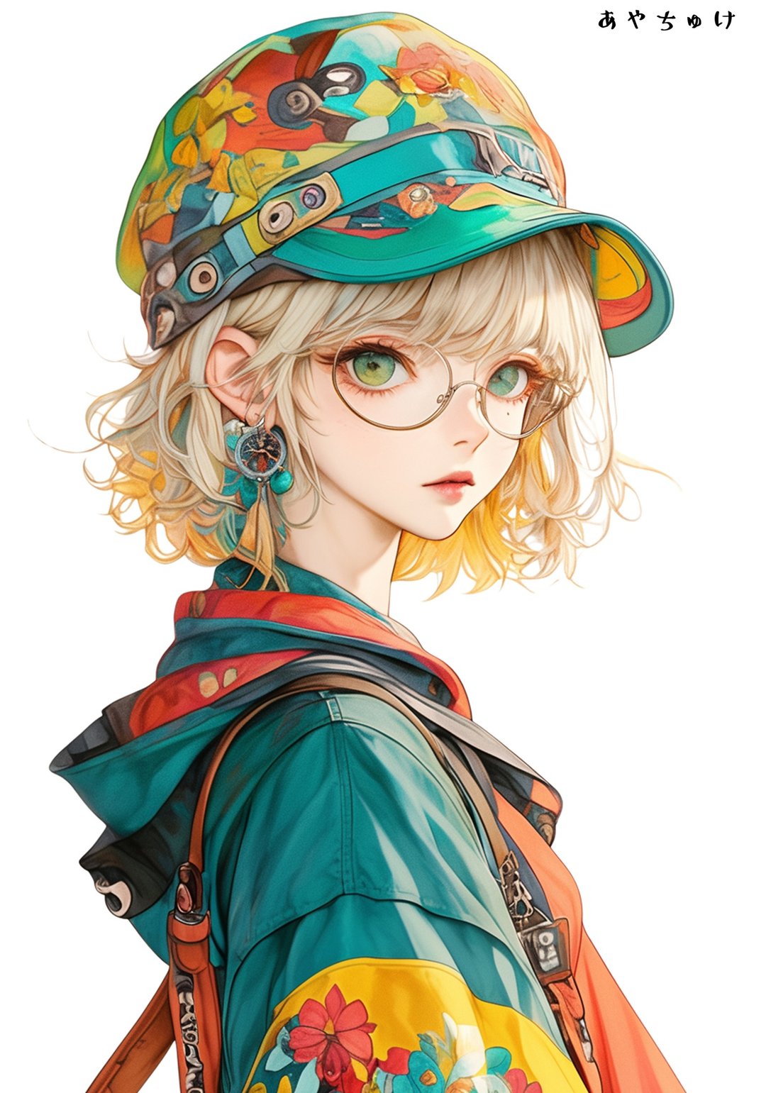 【11月新品】07-105-0096 人物贴纸 冬日女孩 - 贴纸 - 纸 