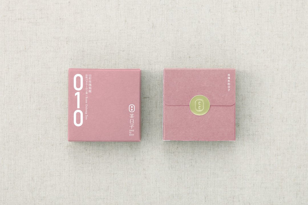 【茶包】Dae 010 | 山形玫瑰乌龙 一日正好 随身盒 (茶包2入/盒) - 茶 - 新鲜食材 粉红色