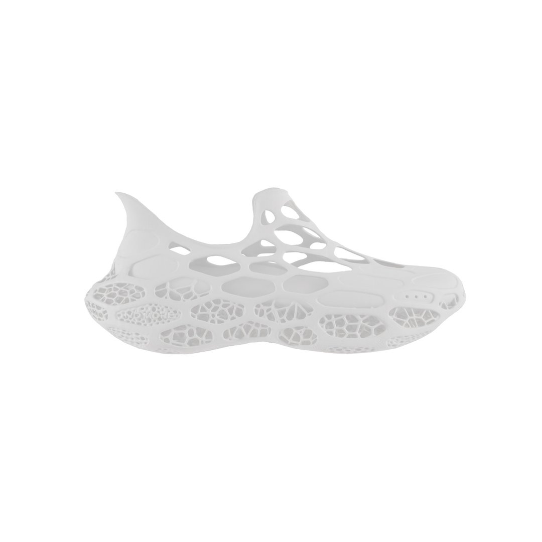 | 全3D打印休闲鞋 THE D6 第六元素 - 素雅白 | - 男款休闲鞋 - 塑料 黑色