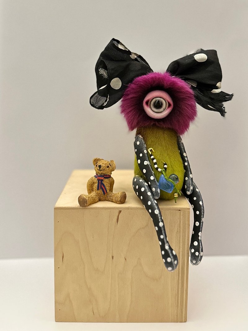 亮眼手工独眼玩偶 缤纷春日 _ 订制商品！ - 玩偶/公仔 - 其他材质 多色