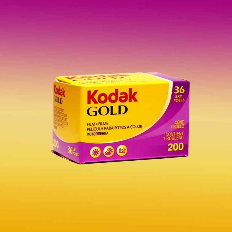 【Kodak 柯达】Gold 200 135底片 36张 底片 彩色负片 - 相机 - 其他材质 多色
