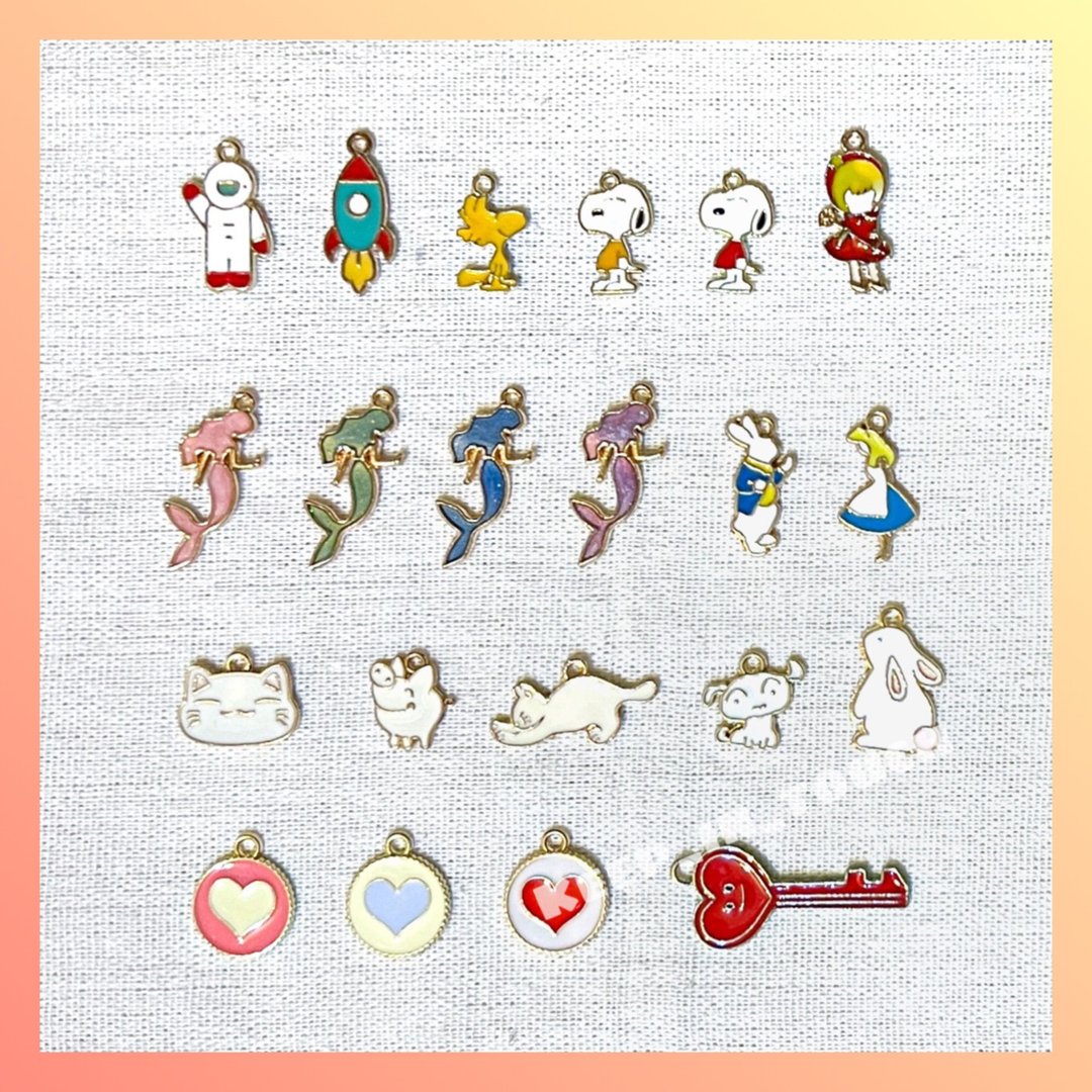 定制商品 彩色合金饰品加购区 - 金工/饰品 - 铝合金 