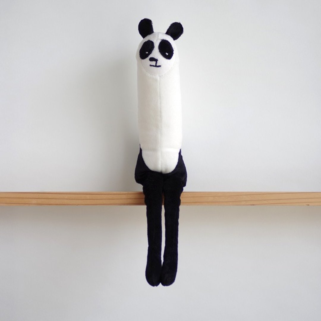 Ruru 先生的熊猫好朋友 ruru panda - 玩偶/公仔 - 其他材质 白色