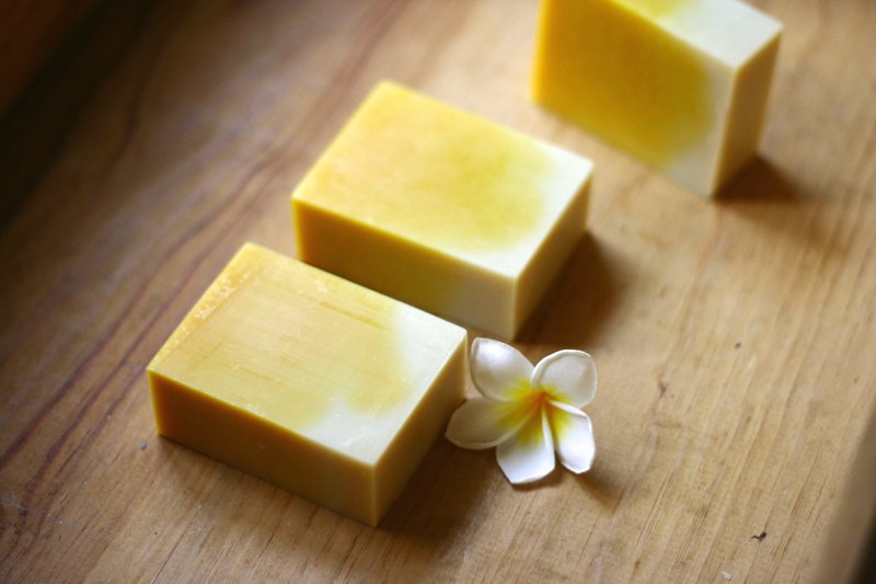 ||制皂工人手工皂|| 阳光渐层皂 - 肥皂/手工皂 - 其他材质 黄色