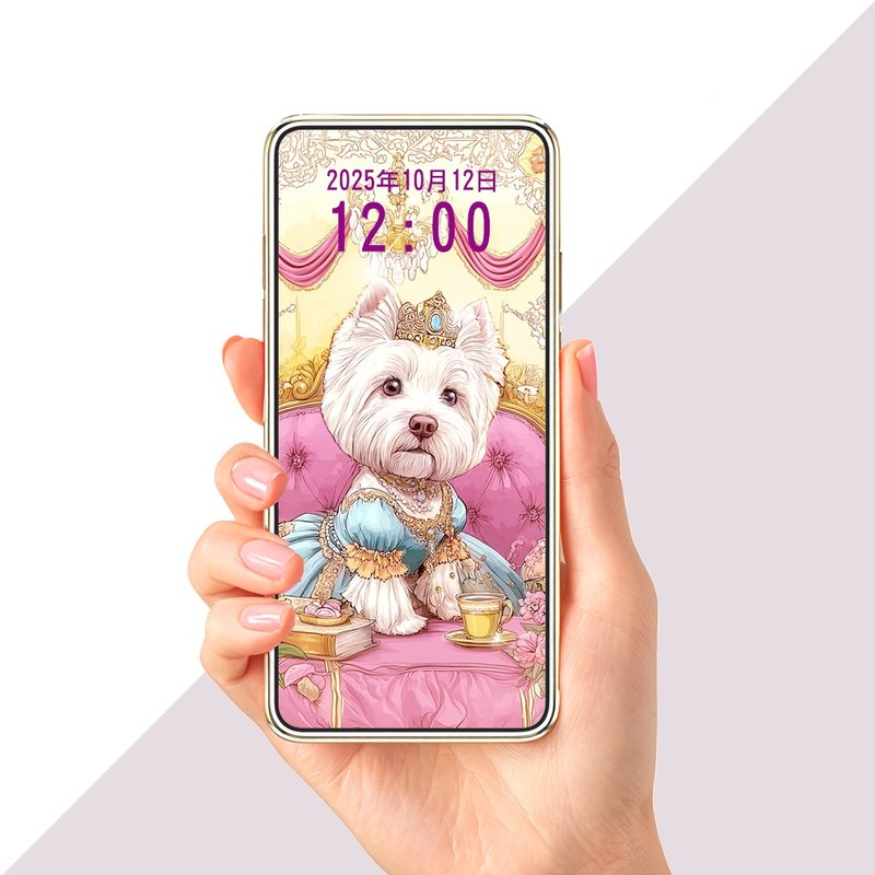 皇家贵梗系列之二 手机插画8张1套组 - 电脑手机桌布/贴图/App 图示 - 其他材质 